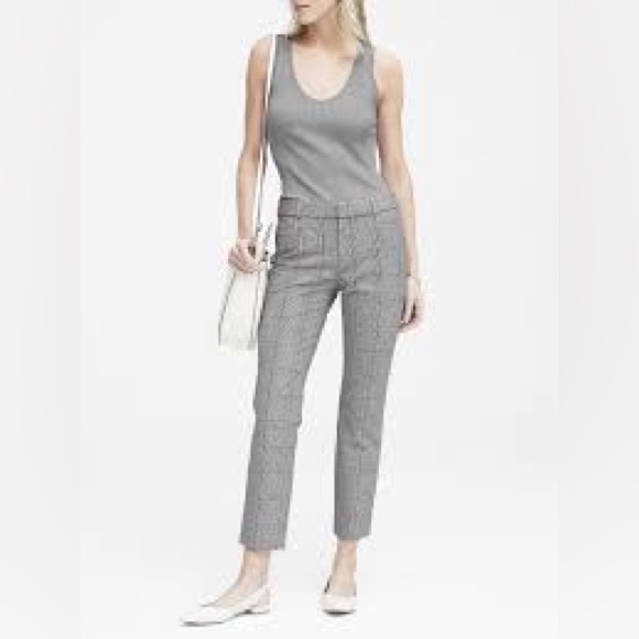 Banana Republic | Sloan Skinny Fit Plaid Pants - Picture 2 of 8